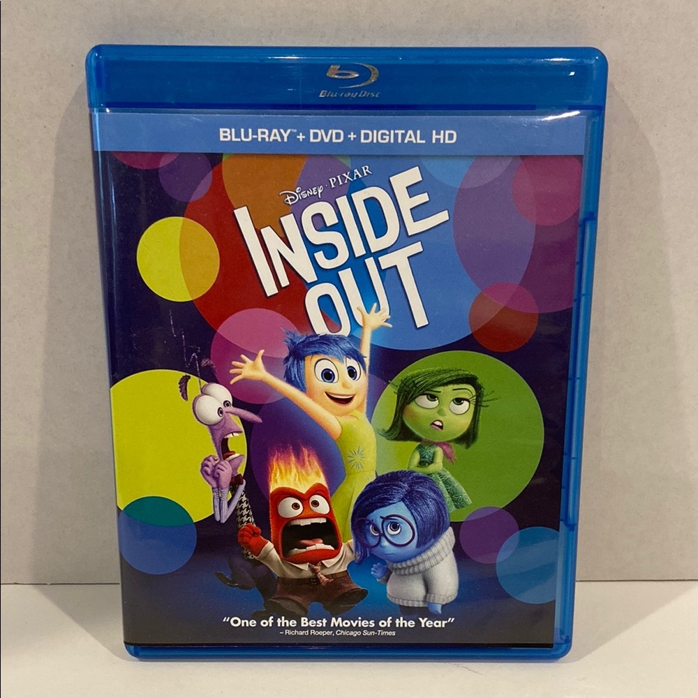 Inside Out Blu-ray and Bonus Features
